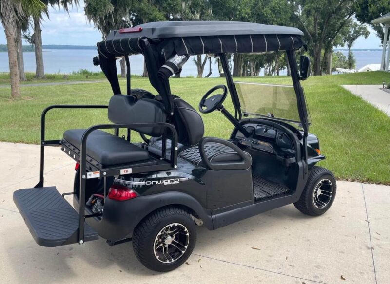 Really clean Black 2019 Club car onward 48 V four person Golf Cart in excellent condition. - Image 7