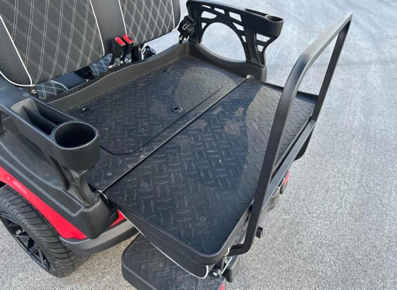 RED 2024 Vivid EV lithium powered golf cart - Image 6