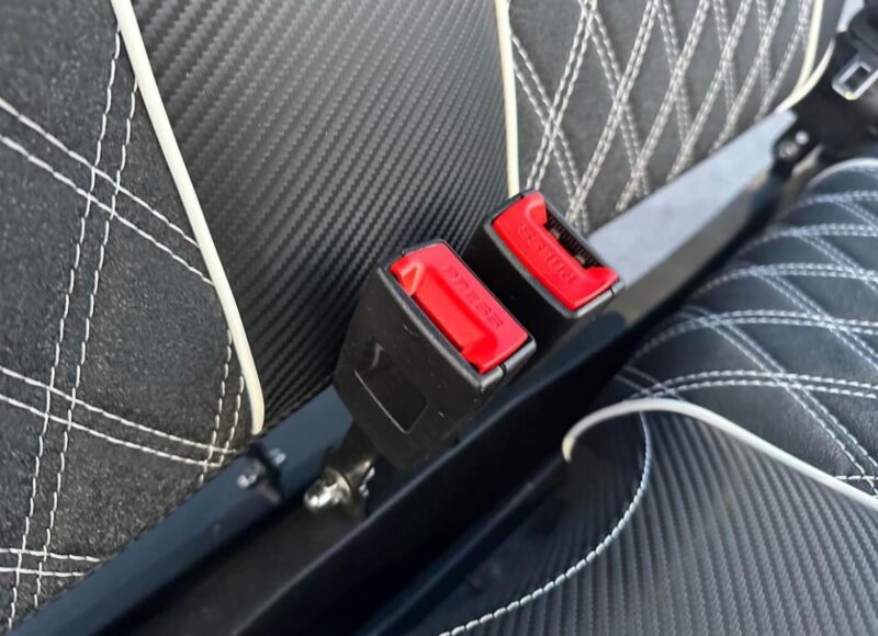 RED 2024 Vivid EV lithium powered golf cart - Image 7