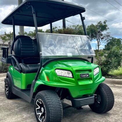 Green 2019 Club Car Onward Golf Cart