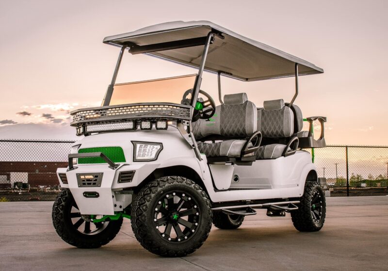 White 2022 EC Club Car Onward 6 Seater - Image 6