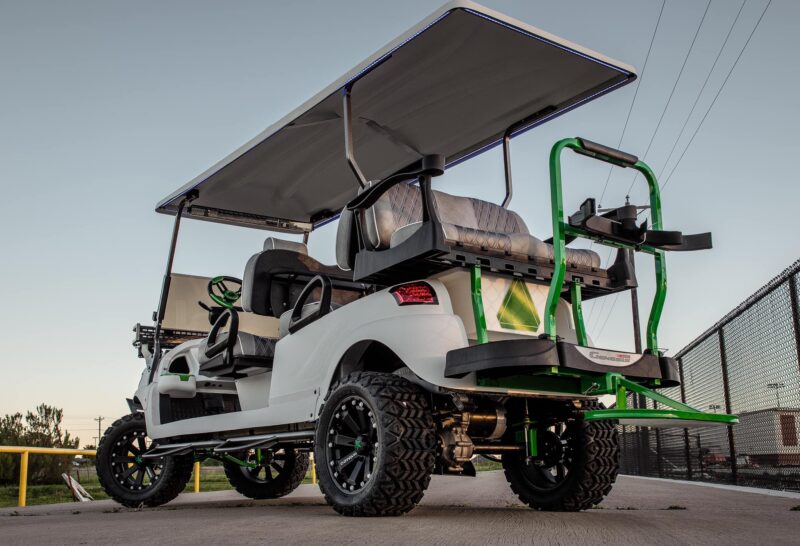 White 2022 EC Club Car Onward 6 Seater - Image 15