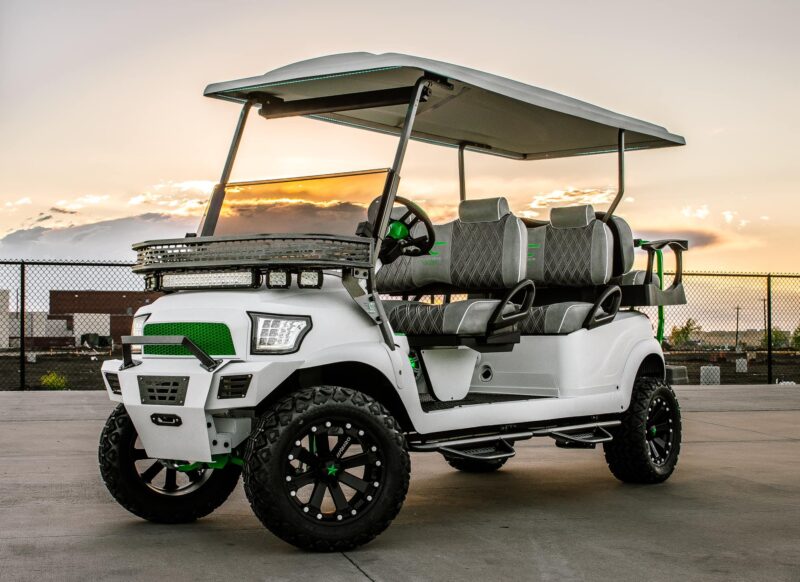White 2022 EC Club Car Onward 6 Seater - Image 16