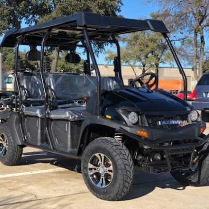 6 Seater Gas Golf Cart GVX Limo EFI UTV