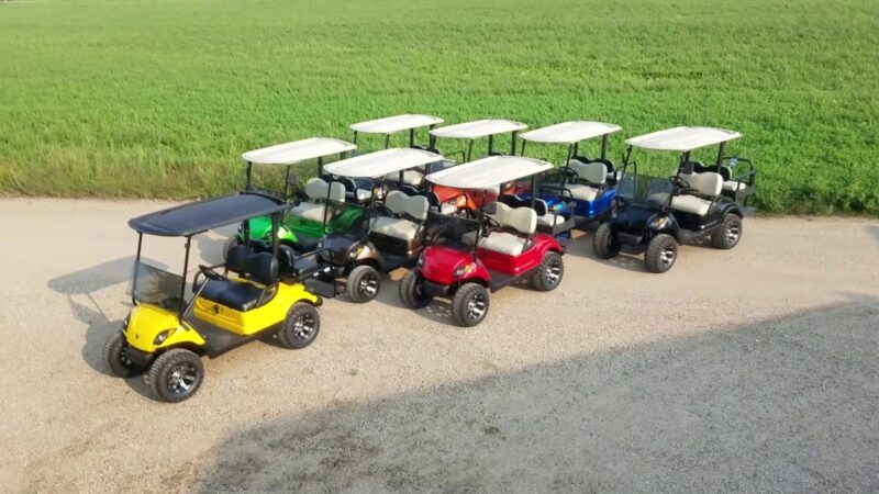2016 Yamaha Electric 6- Seater Golf Cart