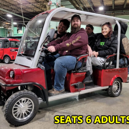 Electric Golf Cart Limo LSV